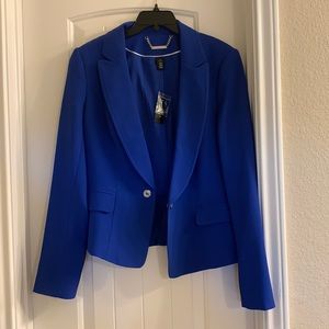 White House Black Market Blue Blazer - size 12 - NWT
